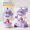 Enfeite fofo de balão de ar quente movido a energia solar para carro, mesa, escritório, brinquedo decorativo solar, pequeno presente da moda