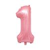 Balão de Filme de Alumínio Flutuante Digital Médio Versão Americana 32 polegadas Cor Candy Powder Decoração de Balão Emagrecedor em Pó Perolado Atacado