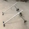 Carro para Cubos de Agua para Uso Doméstico Rural, para Transportar Estiércol, Aguas Residuales, Regar Verduras, Ahorro de Esfuerzo para Personas Mayores, Carro de Cubos Tradicional, Carrito de Empuje para Cubos Grandes