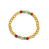 Estilo Igual ao Livro Vermelho Novo Estilo Chinês Retrô Simples Versátil Pulseira de Ágata Turquesa Pulseira Pulseira de Estilo Levemente Luxuoso de Alta Qualidade para Mulheres