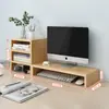 Base Elevada para Pantalla de Monitor de Escritorio de Computadora Estante de Almacenamiento para Escritorio de Oficina Soporte Elevado para Portátil