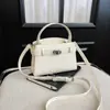 Bolso de Mano con Patrón de Piedra Estilo Coreano 2026 Verano Nueva Moda Casual Elegante Bolso de Hombro Personalizado Color Sólido Bolso Cruzado