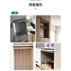 Riel para puerta oculta plegable hacia arriba accesorios de herraje para puerta mariposa puerta de aire acondicionado con apertura hacia arriba bisagra de puerta giratoria puerta de gabinete