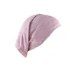 Stock Listo de Fábrica Gorro Base de Hiyab de Jersey de Rayón Color Sólido Elástico Tubo de Algodón Mercerizado para Protección contra el Frío y el Viento