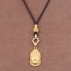 Cuerda para Colgante Colgante de Oro Cordón para Colgante Collar de Alta Calidad Cuerda a Juego Oro Buda Cera de Abeja Yu Pei Colgante de Cuello Cuerda para Colgar Cuello