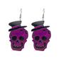 Pendientes de Halloween transfronterizos 2023, populares pendientes de calavera fantasma de calabaza de Amazon, pendientes, joyas divertidas