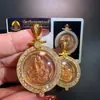 Amuleto Budista Tailandês Luang Por Luang Nai 2550 Ze Duk Kim, Ze Duk Kim Raro, Amuleto Tailandês Autêntico do Templo Original