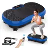 Máquina quemagrasas de pie para personas perezosas, vibrador shaker de cuerpo completo para uso doméstico, máquina de escultura corporal con ritmo silencioso, equipo de fitness unisex