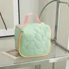 Bolsa de Maquiagem Fofa e Fresca Estilo Coreano, Necessaire Portátil de Viagem, Bolsa de Armazenamento para Viagem de Negócios, Estoque Pronto para Exportação