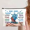Bolsa de Lona con Cremallera Estampada de Venta Caliente Transfronteriza Gran Capacidad para Tarjeta de Identificación Libreta de Ahorros Bolsa de Almacenamiento Portátil Neceser para Mujer