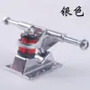 Suporte de Base para Skateboard Pequeno Peixe 4 Rodas Skateboard Pequeno Peixe Prancha Banana Suporte de Ponte Skateboard de Quatro Rodas 3.25 Polegadas Base Colorida com Verniz de Cozimento