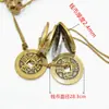 Feng Shui moeda de cobre antiga diâmetro 28mm espessura 2.2mm espessura Dinastia Qing cinco Imperadores cordão de cobre corda de cânhamo à vista atacado