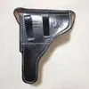 Funda de Cuero Alemana P38 de la Segunda Guerra Mundial Clásica Funda Táctica de Atrezo para Cine y Escenario para Colección de Entusiastas Militares