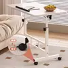 Mesa de Escritório Elevatória Móvel Mesa de Estudo em Casa para Estudante Aplicável a Múltiplos Cenários Quarto Pessoa Preguiçosa Mesa de Computador Mesa Dobrável