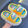 Zapatillas de lino Ultraman para niños de primavera y otoño, para exteriores, antideslizantes, transpirables, de algodón y lino, para el hogar, con plataforma interior para niños.