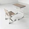 Atacado de Mesa e Cadeira Individuais Pequenas e Médias para Estudantes, Conjunto de Mesa de Estudo para Sala de Aula de Treinamento Escolar e Aula de Reforço