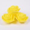 Cabeza de Flor de Rosa de Espuma Simulada de 3.5 cm Flor de Rosa Pe Materiales de Decoración de Boda Cabeza de Flor Artificial Venta al por Mayor