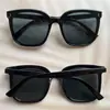 Gafas de Remaches Metálicos con Montura Grande para un Efecto Adelgazante, Populares en Transmisiones en Vivo, Gafas de Sol con Protección Solar, Transfronterizo D
