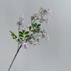 Flores artificiales de flor de robinia y lila para decoración del hogar, arreglos florales estilo wabi-sabi, decoración de bodas y escaparates