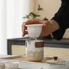Juego de Té de Viaje, Taza Rápida, Taza de Té de Lujo Ligero para Exteriores, Juego Pequeño, Regalo de Negocios, Regalo Souvenir