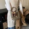 Bolsa de Mão Simples da Moda Outono Bolsa Tote Pequena para Mulheres 2025 Nova Tendência Bolsa Saco Versátil de Ombro Transversal Pequena
