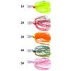 HENGJIA nuevo señuelo de pesca con anzuelo de plomo, barba de lentejuelas, señuelo giratorio de lentejuelas, señuelo Luya, venta al por mayor