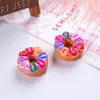2026 Juguete de Comida Simulada Accesorios de Donut Papelería DIY Accesorios de Pegamento de Crema Hebillas de Zapatos Accesorios de Flor para Zapatos Juguetes de Comida en Miniatura