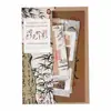 25 Paquetes de Pegatinas de Caligrafía Estilo Chino, Tarjetas Decorativas para Material de Cuaderno Retro, Fundas para Teléfono de Cuaderno, Pegatinas para Manualidades