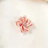 Flor de Nove Pontas com Strass de 3cm, Delicado Acessório de Cabelo Estilo Coreano, Decoração para Chapéu, Acessórios DIY, Brinquedo, Sapato e Chapéu