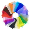 Bolsas de Malla de Organza para Joyería, Dulces, con Cordón, Transpirables, Bolsas de Malla para Regalo, Bolsas de Almacenamiento, Varios Tamaños, Bolsas de Gasa