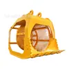 Cribadora de Tambor para Excavadora Cribadora Hidráulica de Arena para Lavado Cubo Cribador Giratorio Cubo para Limpieza de Ríos Cribadora de Arena y Grava para Minería