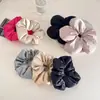 Travesseiro de seda para dormir, corda de cabelo para intestino grosso, anel de cabelo, celebridade da Internet, 2024, novo estilo, tendão de borracha, bola de corda de cabelo feminina, acessórios para cabelo