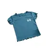 Nueva Camiseta de Verano para Niñas de Amazon con Lazo Elegante Volantes Casual Manga Corta