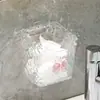 Caja de almacenamiento de toallas faciales desechadas, estante de almacenamiento para lavabo de baño, toallero de papel higiénico de algodón suave