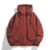 Otoño 2026 Nueva Chaqueta Casual para Hombre Estilo Unisex Chaqueta con Capucha Suelta para Deportes al Aire Libre Abrigo Hombre