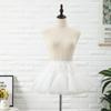 Crinolina Lolita para Uso Diario, Micro-Violenta, Soporte de Gasa sin Varillas, Falda Mini Abullonada, Falda Crinolina Lolita con Tirantes Cortos para Perro
