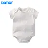 Bebés de 0 a 2 años algodón manga corta triángulo ha ropa bebé color sólido bolsa para pañal ropa de gateo al por mayor multicolor opcional
