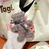 Colgante de Oso de Peluche de Dibujos Animados Original de Gama Alta, Oso Lindo Sucio, Muñeco Colgante Decoración de Bolso para Otoño e Invierno para Niñas