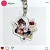 Chaveiro Identidade V Versão Japonesa Transfronteiriça Pingente Acrílico de Anime Criativo para Campus Acessório de Presente