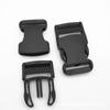 Hebilla de pie de camarón para mochila de montañismo de comercio electrónico transfronterizo, hebilla de plástico de 2.5 cm, accesorio de equipaje, candado
