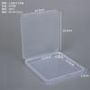 Caja de Plástico Transparente Cuadrada de 1.5 de Alto X 14.5 para Álbumes de Juguetes, Caja de Exhibición para Rompecabezas, Recibos, Papelería y Joyería