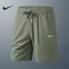 Shorts Respiráveis de Seda de Gelo de Secagem Rápida para Homens, Shorts Casuais para Esportes ao Ar Livre de Verão, Shorts de Basquete e Praia, Estilo Masculino