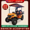 Carro de Golf Doble Asiento Oficina de Ventas de Hotel Recepción de Hotel Carro de Tour por Jardín Zoológico y Botánico Carro de Golf