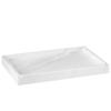 Amazon Transfronterizo Bandeja Cuadrada de Silicona Tinta Mármol Caja de Almacenamiento para Baño Estante de Almacenamiento Lavabo