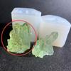 Simulación Racimo de Cristal Natural Piedra en Bruto Adornos Decorativos Cristal Goteo de Pegamento Racimo de Cristal Iceberg Saponita Goteo de Pegamento Molde de Silicona