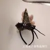 Nueva Diadema Creativa de Sombrero de Bruja Puntiagudo para Halloween, Diadema de Festival de Fantasmas, Calabaza, Araña, Accesorios de Fiesta, Sombreros al por Mayor
