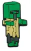 Ventas Directas de Fábrica Set de Zapatos Serie Minecraft con Agujeros Aleatorios, Goma Suave Ecológica, Accesorios de Hebilla de Zapato Extraíbles