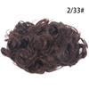 Peruca Europeia e Americana Transfronteiriça Feminina Pente de Guirlanda Cabelo Cacheado Fibra Química Alta Temperatura Seda Fosca Flor de Seda Suporte Fábrica Atacado