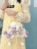Bolsa de Conejo Lolita Japonesa, de Alto Valor y Exquisita, Bolsita de Conejo Linda para Chica JK, Bolso Cruzado, Bolso de Mano Suave de Perlas para Chica