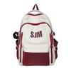 Mochila Retro Estilo Americano Ins para Estudantes Universitários Feminina Grande Capacidade Estudantes do Ensino Médio Estudante do Ensino Fundamental Mochila Escolar Mochila para Computador Masculino